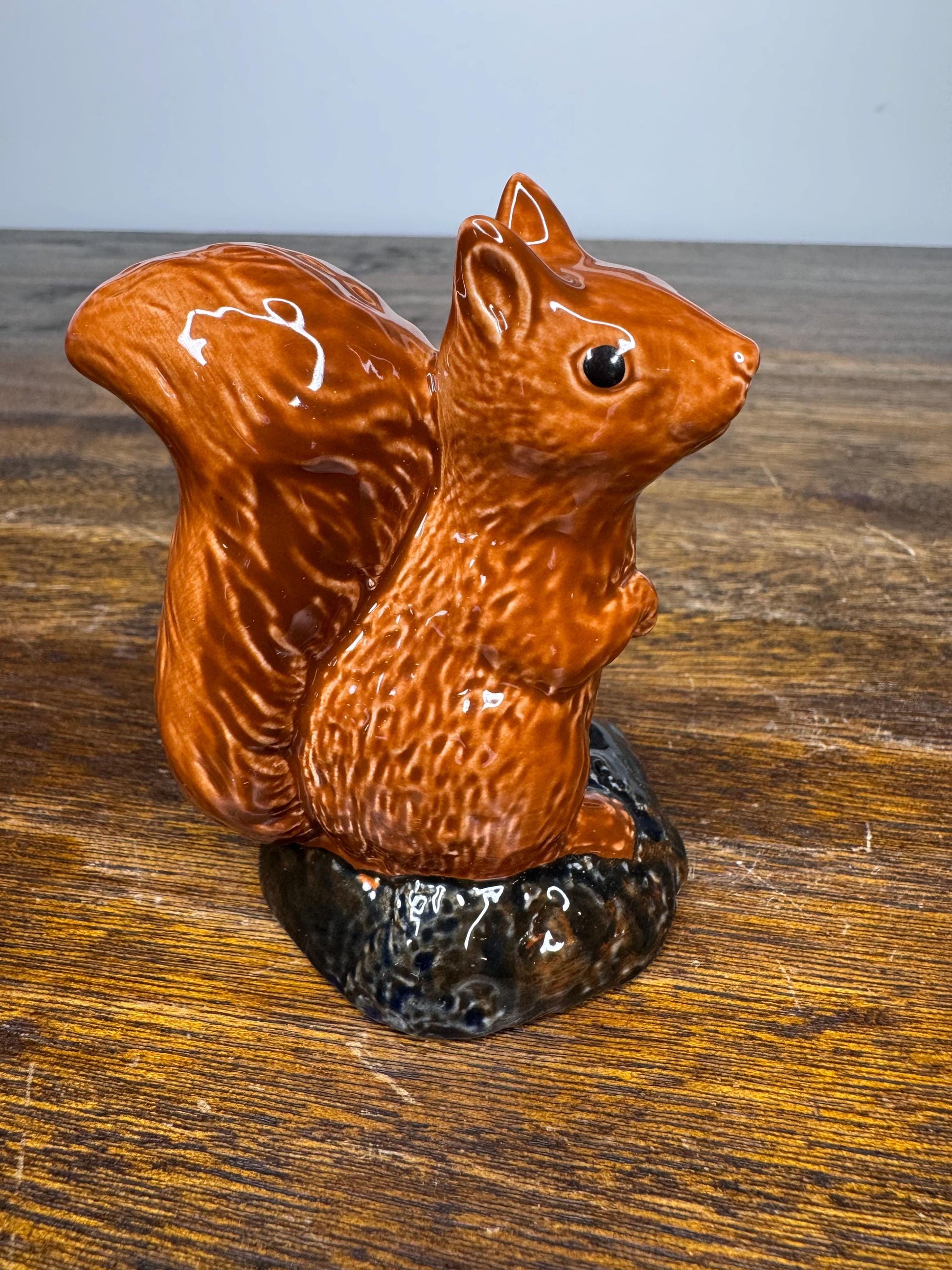 EMPTY Beneagles Scotch Whisky Squirrel Decanter w/ Box by Beswick