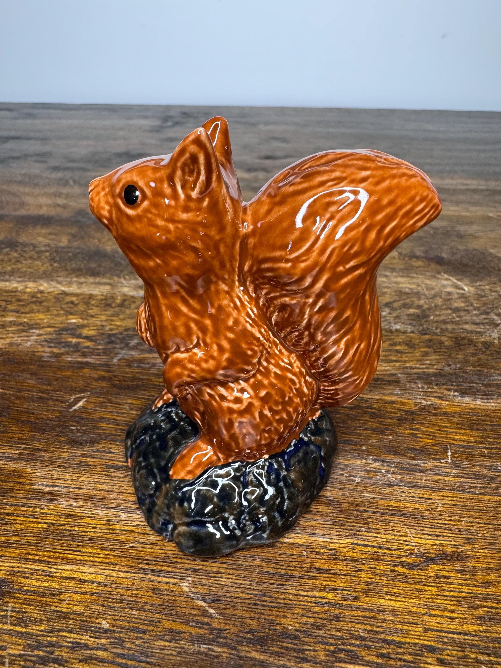 EMPTY Beneagles Scotch Whisky Squirrel Decanter w/ Box by Beswick