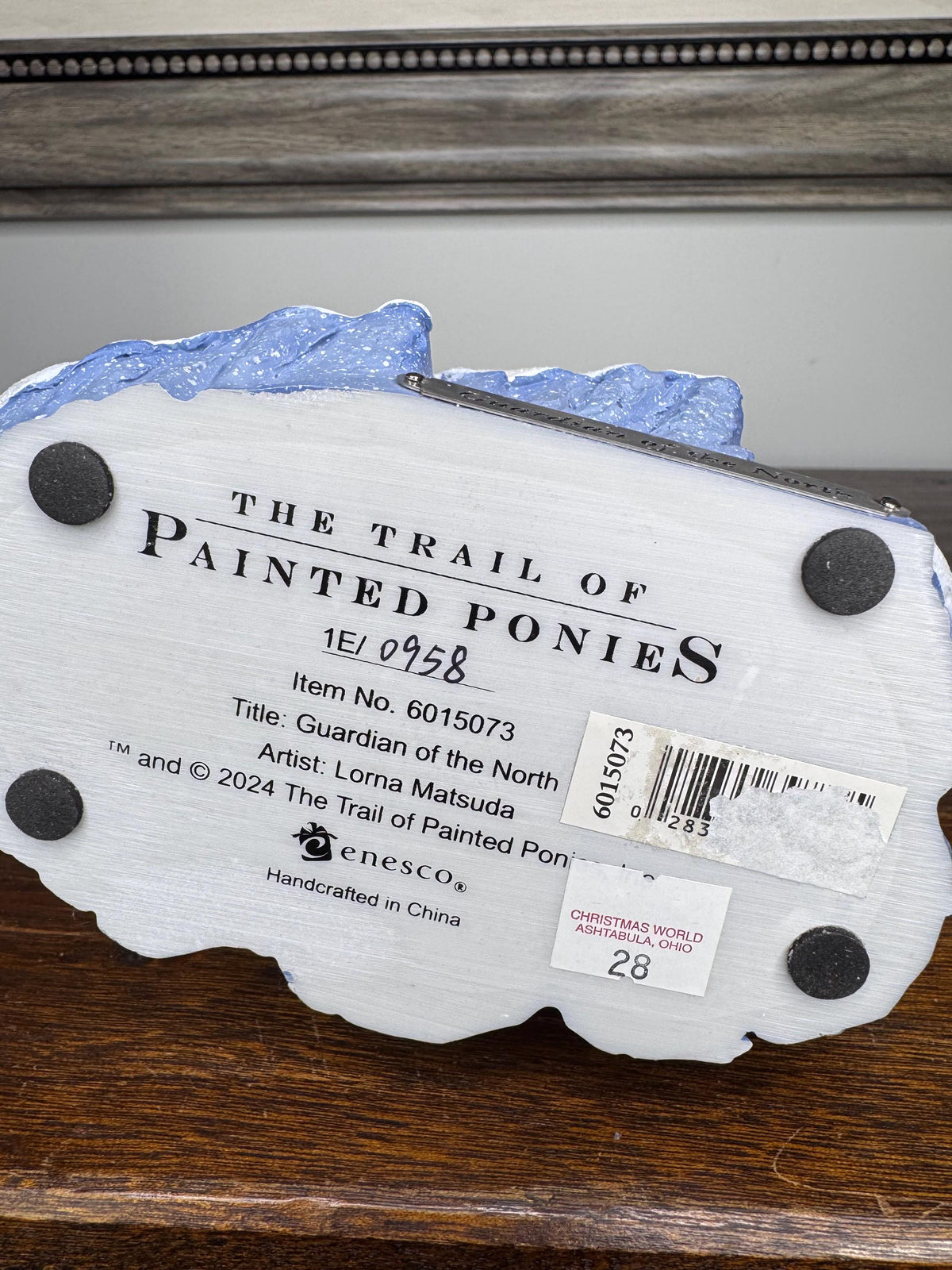 RARE Trail of Painted Ponies Guardian of the North 1E w/ Box, Card