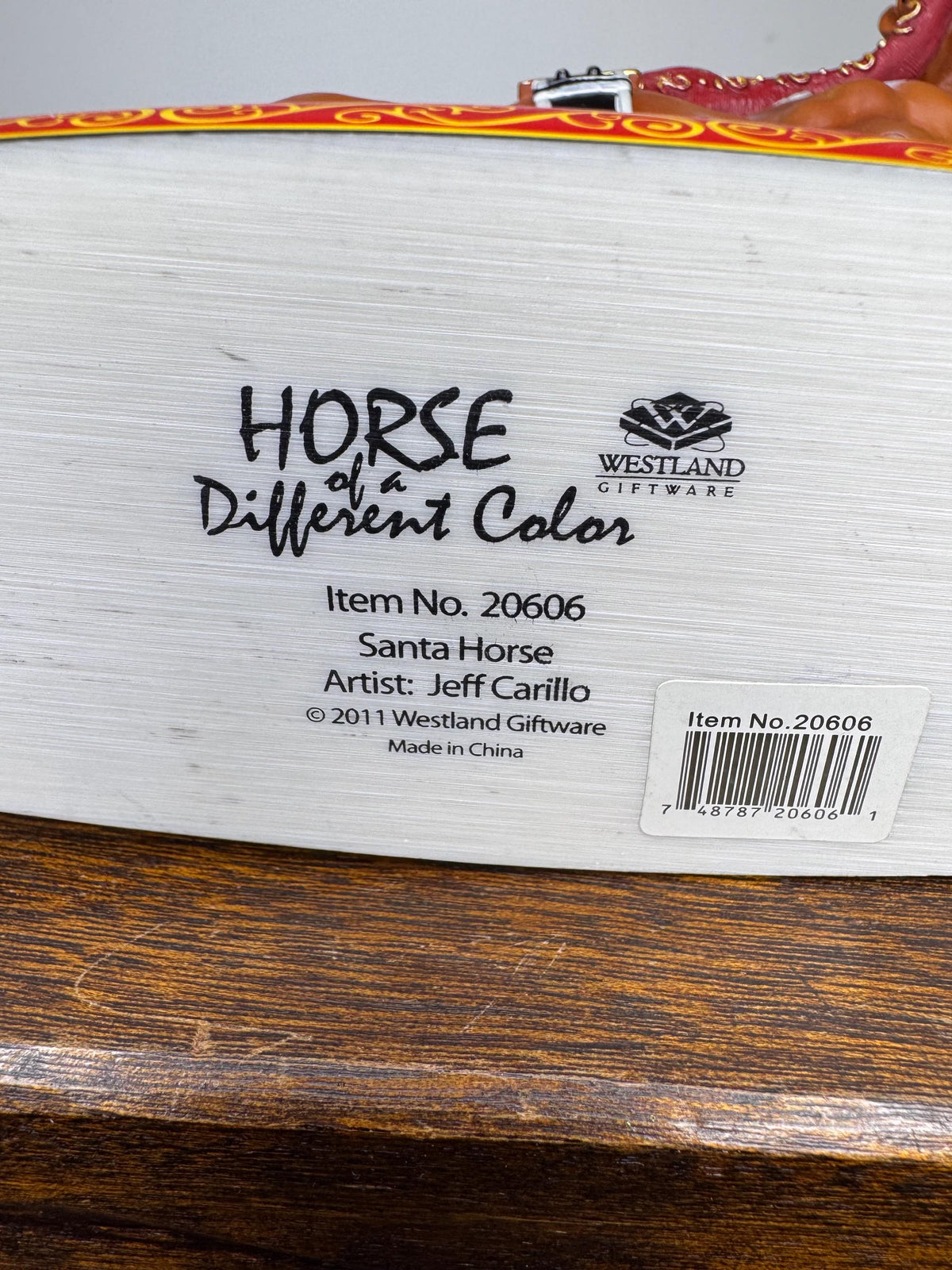 Horse of a Different Color Santa Pony