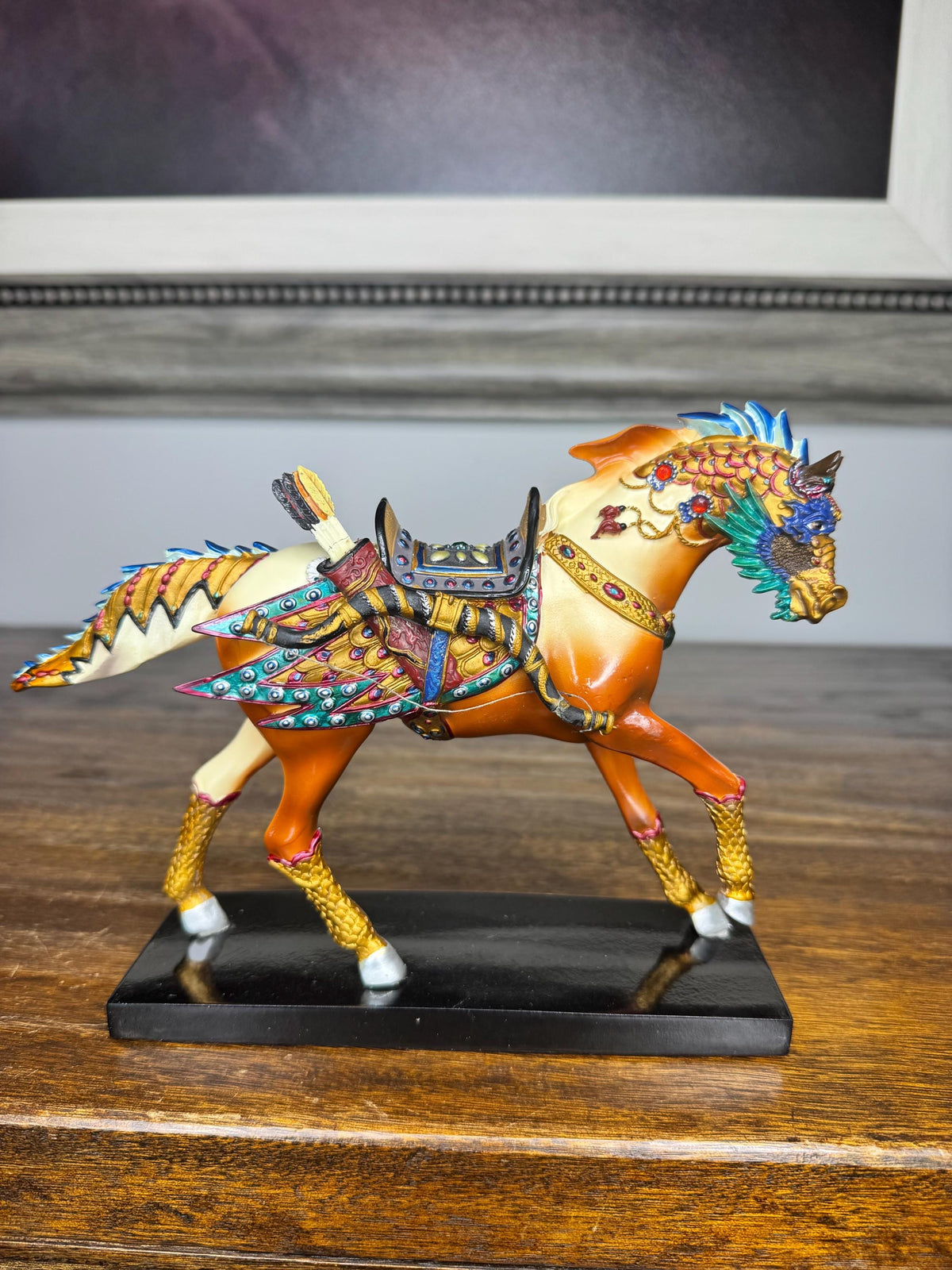 Trail of Painted Ponies Dynasty Pony 1E Low Number w/ Tag, Box