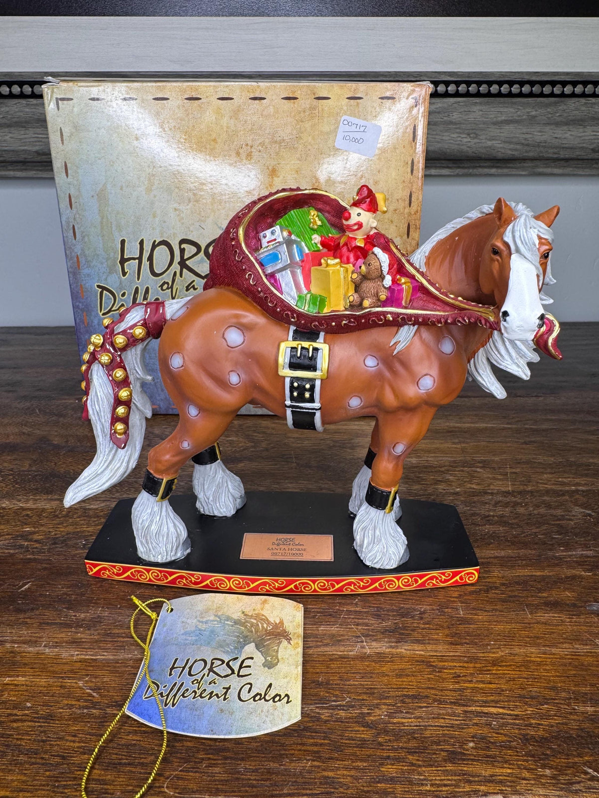 Horse of a Different Color Santa Pony