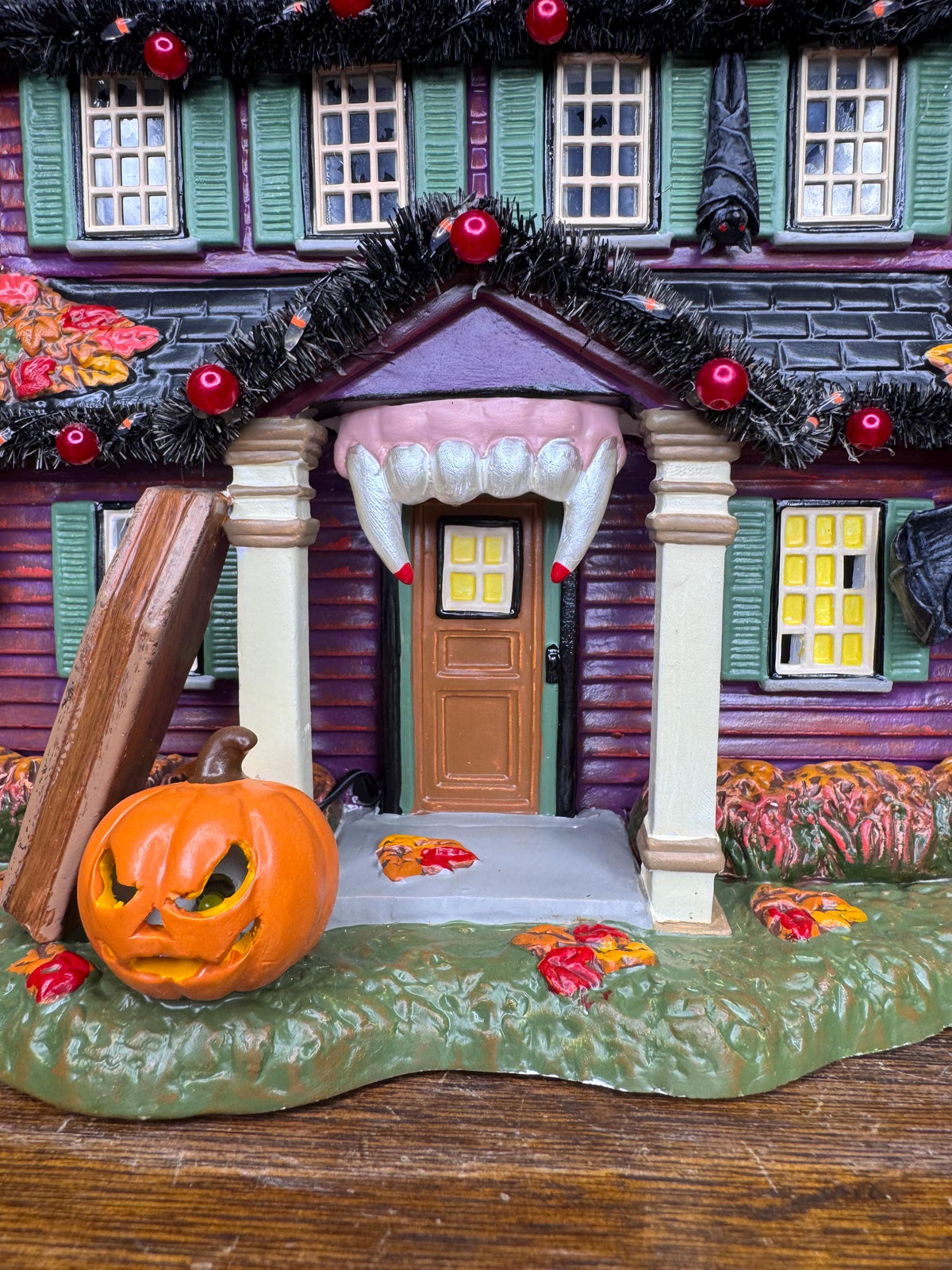 Dept 56 Snow Village Halloween Vampire House NIB