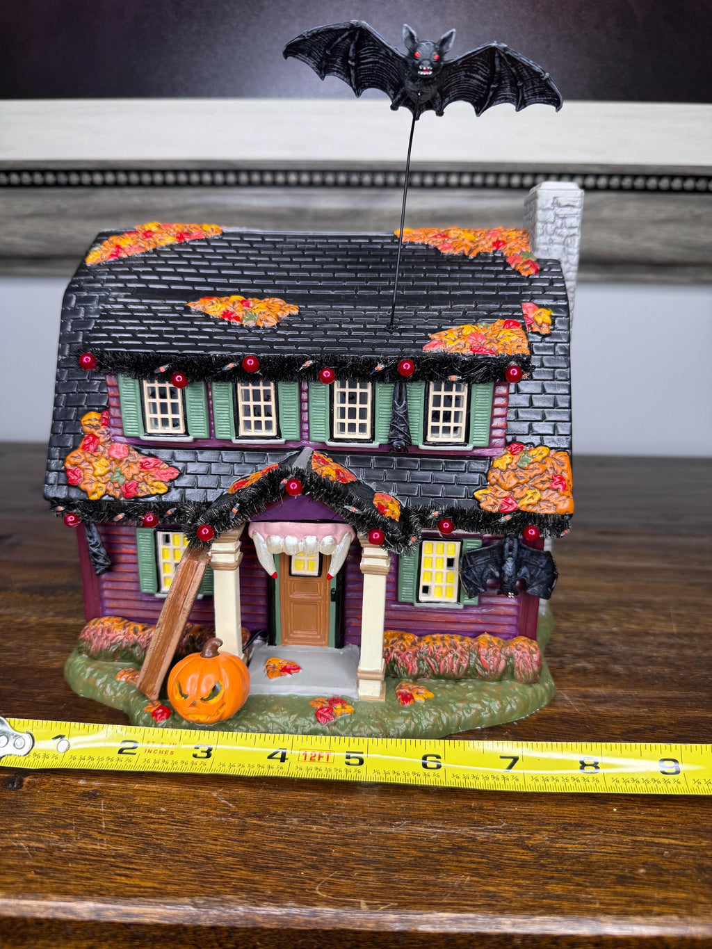 Dept 56 Snow Village Halloween Vampire House NIB