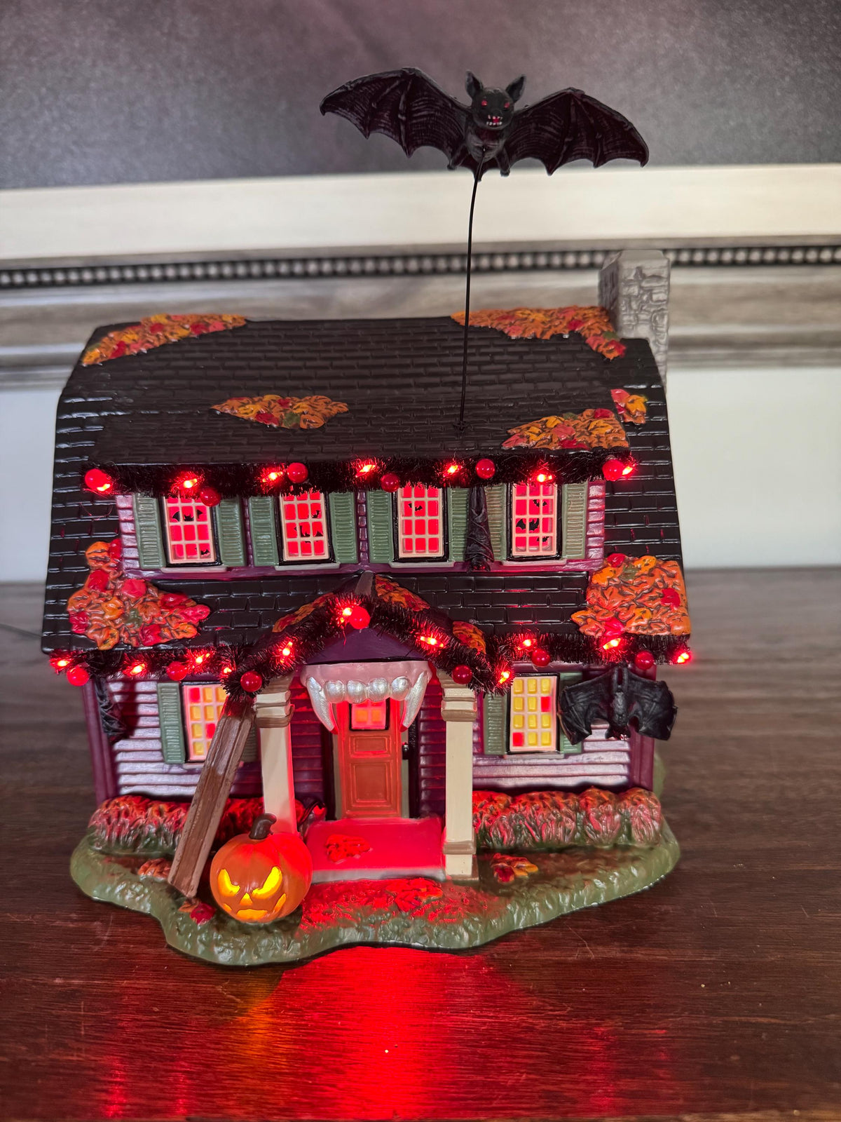 Dept 56 Snow Village Halloween Vampire House NIB