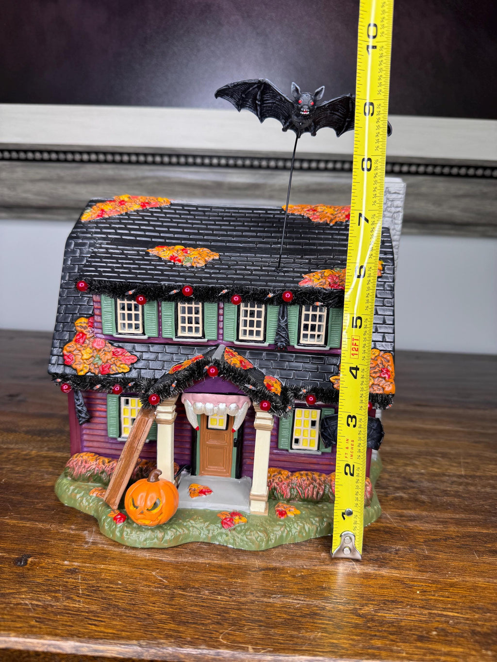 Dept 56 Snow Village Halloween Vampire House NIB