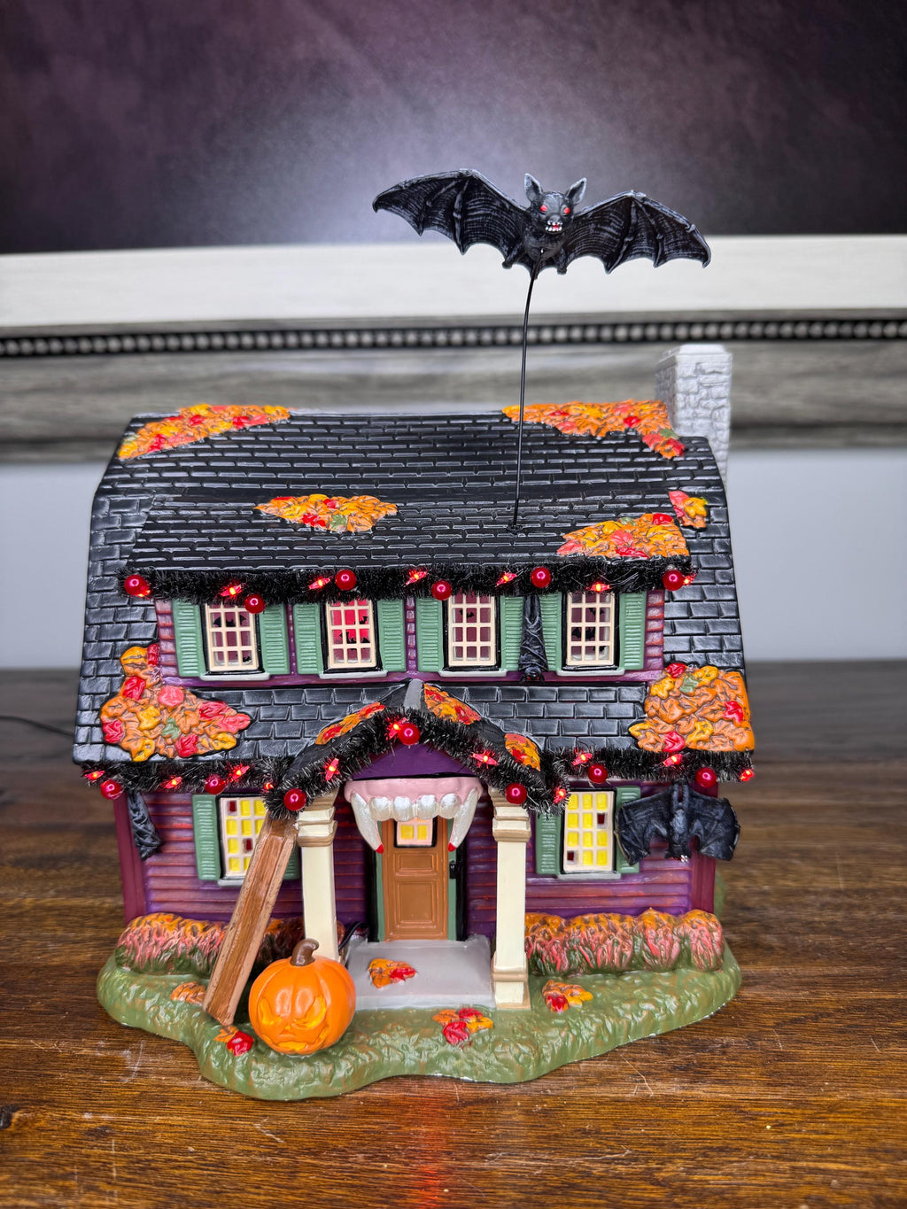 Dept 56 Snow Village Halloween Vampire House NIB