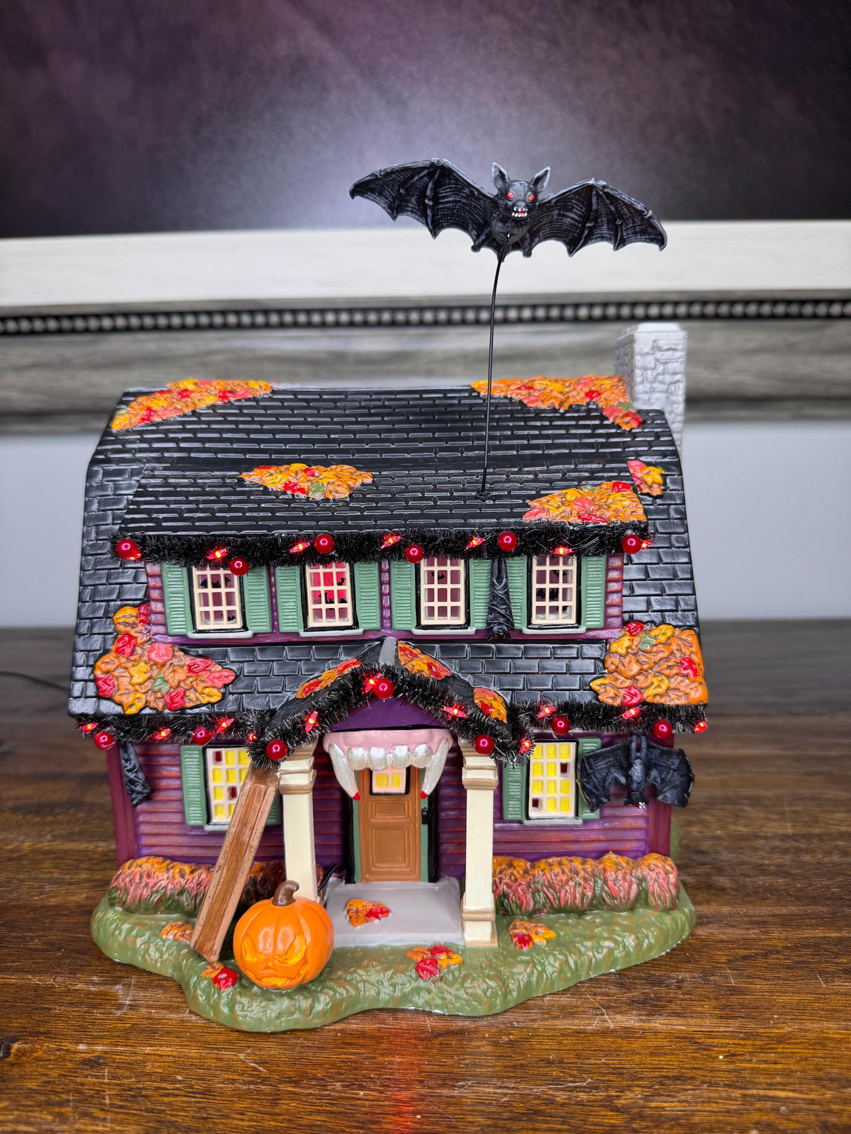 Dept 56 Snow Village Halloween Vampire House NIB