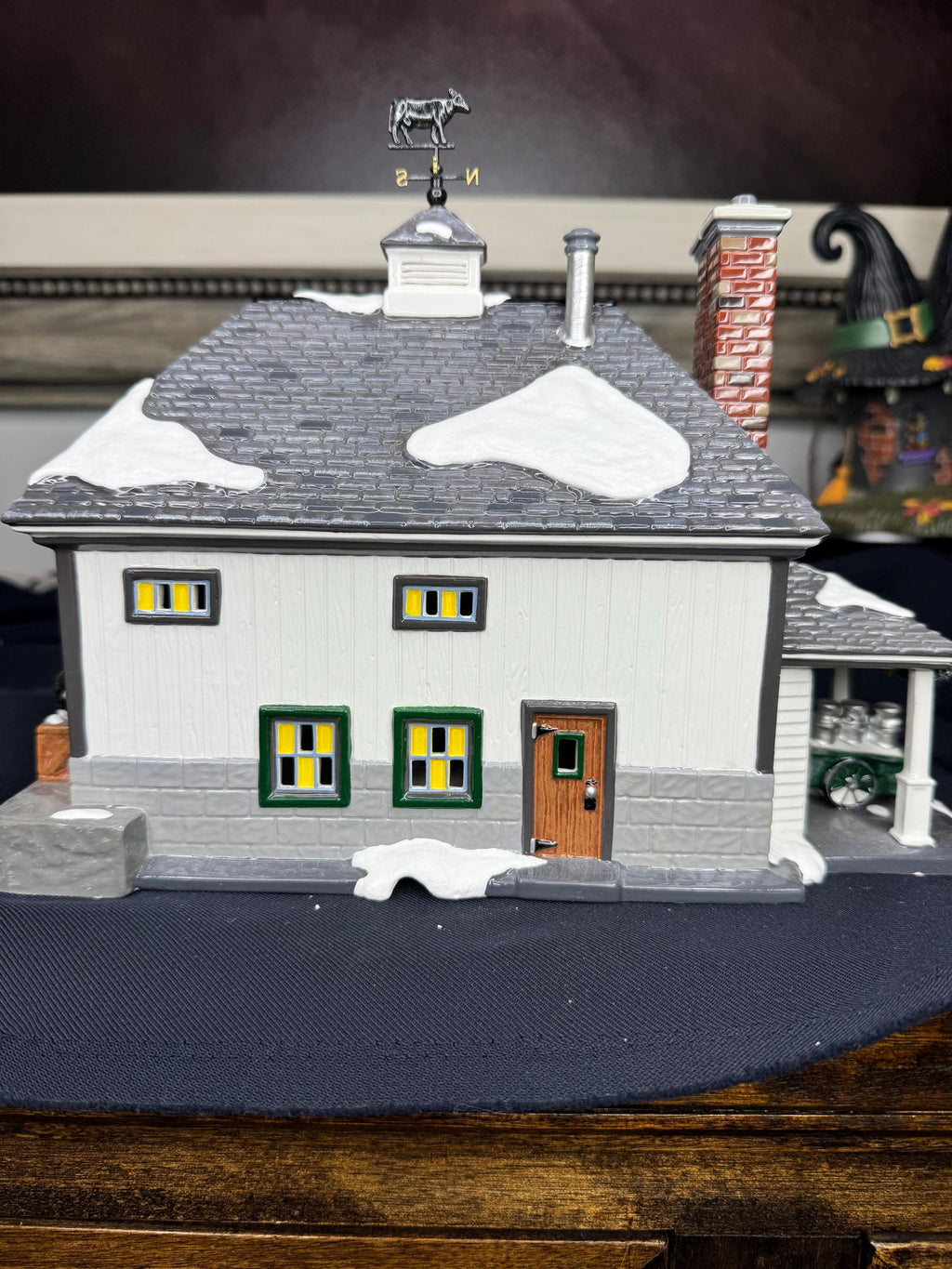 Dept 56 Original Snow Village Dairy Land Creamery w/ Fresh Dairy Delivery Truck in Original Boxes