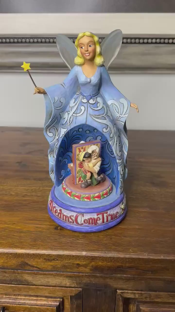Jim Shore Disney “Dreams Come True” Pinocchio Musical Figurine