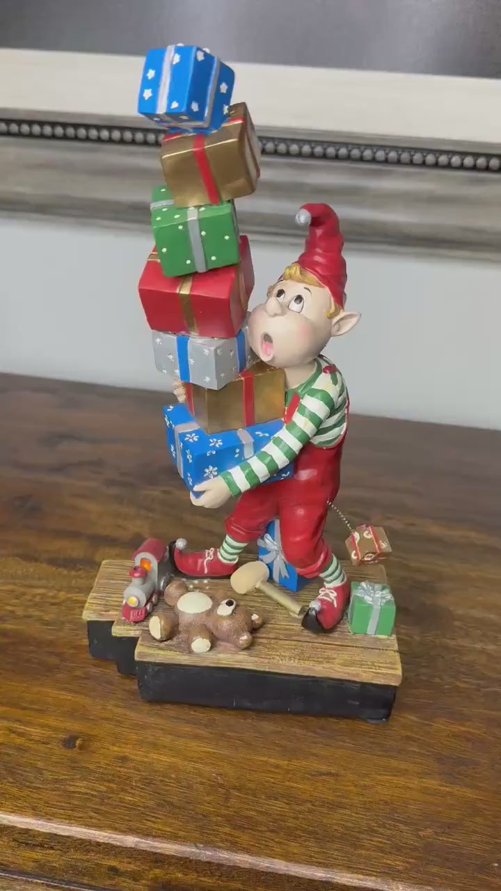 WMG 2009 12” Elf Balancing Gifts with Music/Lights